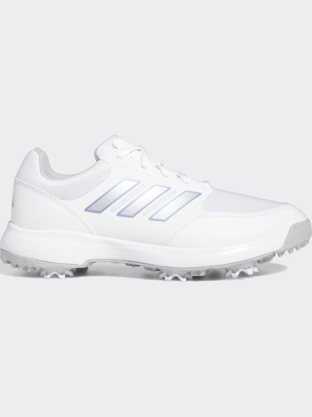 Adidas Womens CLoud White Silver Blue Tech Response 3.0 Golf Shoes Size 7 HQ1198